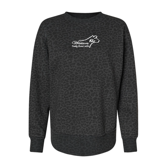 LAT Women's Weekend Fleece Crewneck Sweatshirt