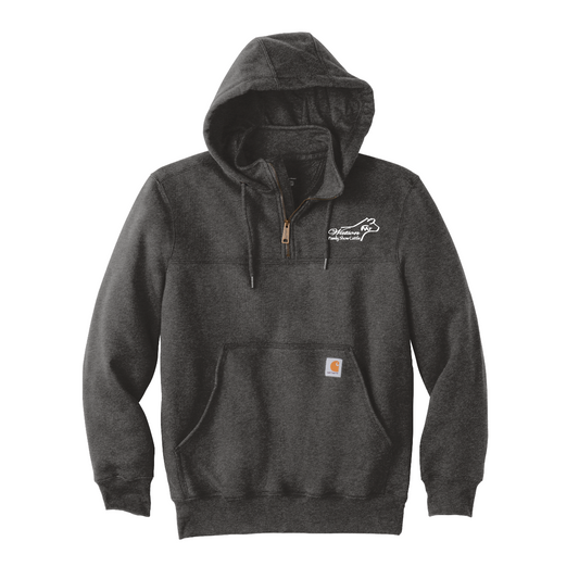 Carhartt® Rain Defender® Paxton Heavyweight Hooded Zip Mock Sweatshirt
