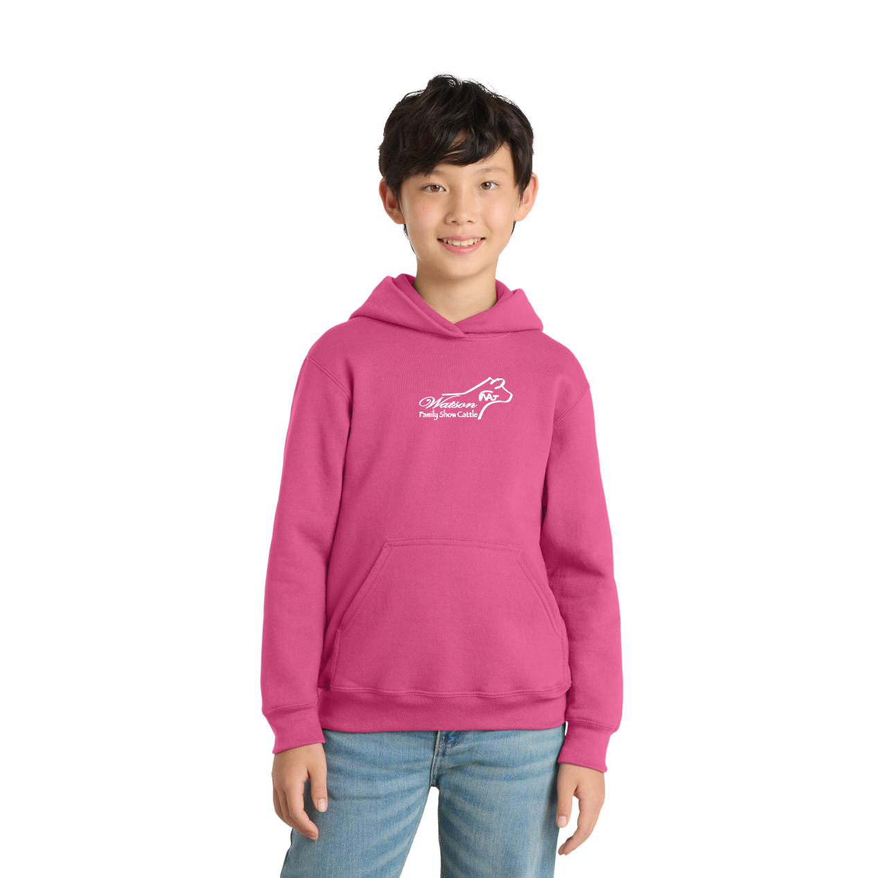 Port & Co™ Youth Core Fleece Pullover Hooded Sweatshirt