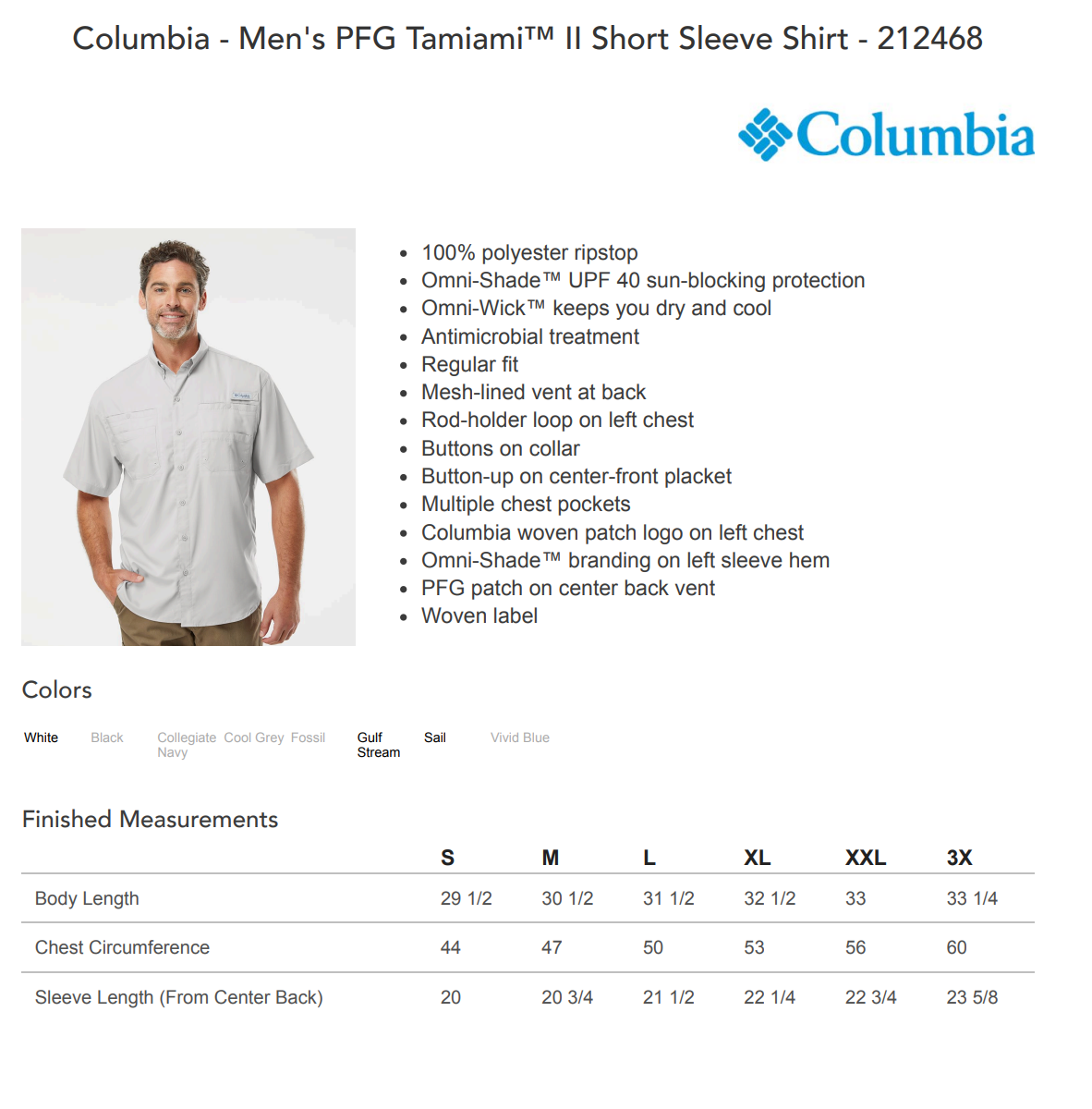 Columbia Men's PFG Tamiami™ II Short Sleeve Shirt
